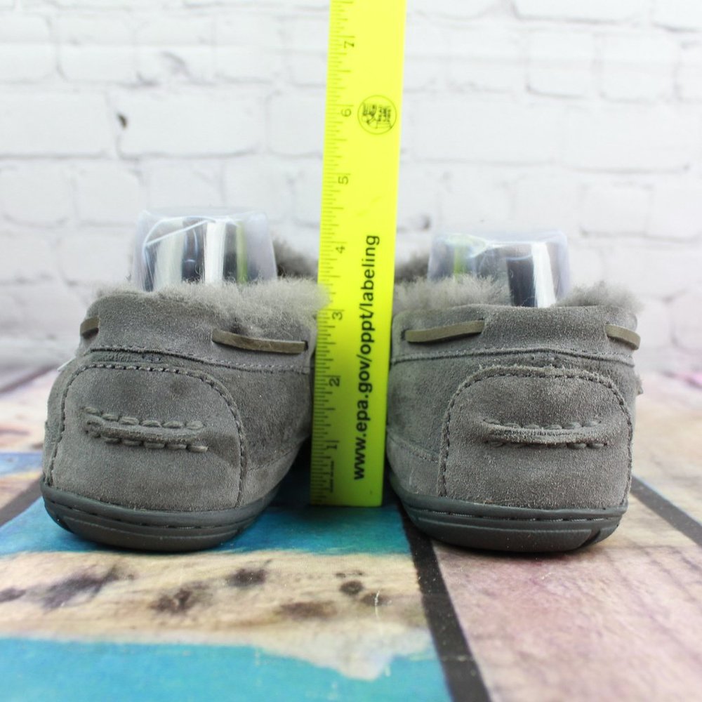 LL BEAN Shearling Lined Mocs Slippers Size 10 M - Picture 7 of 9